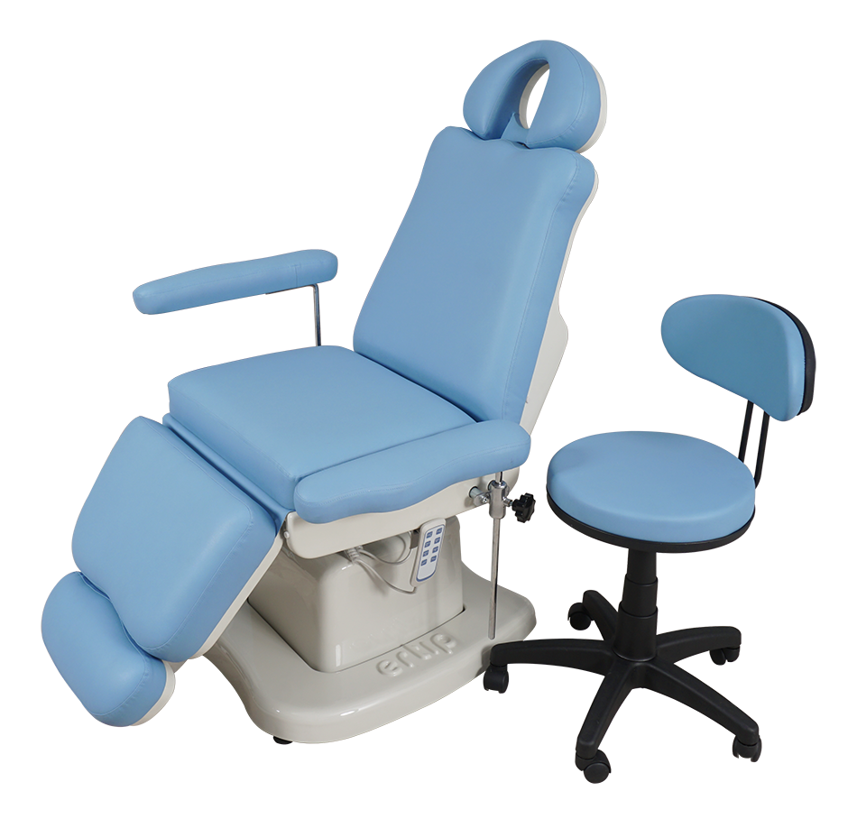 ELEGANCE Hair Transplant and Medical Aesthetic Chair (4 Motorized ) Blue